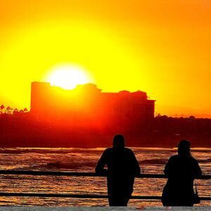 Morning Sunrise Couple